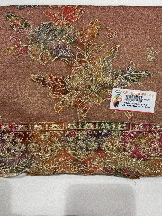 Rose Gold Floral Designer Suit